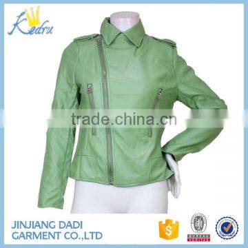 2016 Latest Design Women Pure Leather Jackets for Women