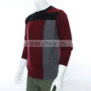 2015 Winter Sweater for Men With Cashmere /polyester ,mutil Colors Latest Design Winter Sweater for Winter photo-4