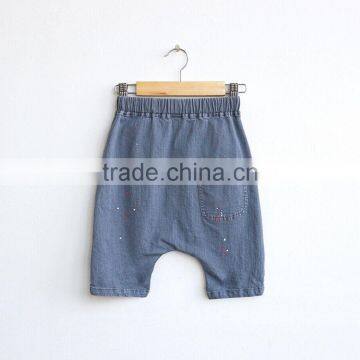 2016 Children New Summer Drop-crotch Pants for Boy photo-4