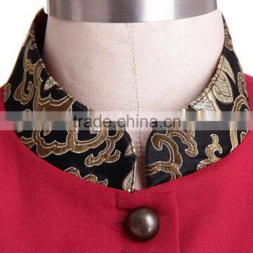 Popular Design Winter Hotel Long Sleeve Uniforms 2pcs for Reception/ Waiter/ Waitress