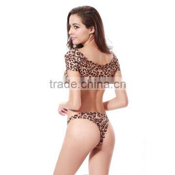 Sexy Leopard New Design Fashion Show Sexy Bikini Woman photo-4