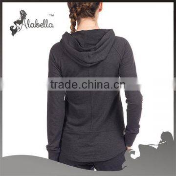 Womens Plain Pullover Hoodie Warm Hoodies Sweatshirt Workout Winter Casual Top photo-3