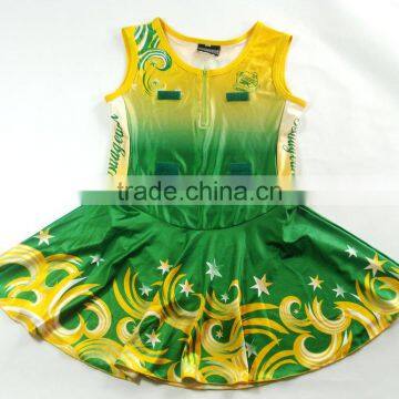 Wholesale Custom Girls Sexy Sublimation Sport Netball Uniform Dress, Netball Jersey Skirts photo-4