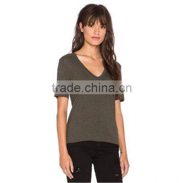 95 Cotton 5 Spandex Extended t Shirt Blank Vintage t Shirts photo-2