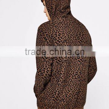 Long Men Sweatshirt With Hood And Printed Slogan Mens Pullover Clothing Custom Manufacturer 95% Cotton 5% Elastane Winter Warmth photo-3