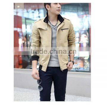 2015 New Style Spring Style Casual 100% Cotton Jacket For Men photo-2