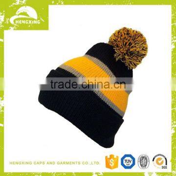 2015 winter wool custom design wholesale beanies for men