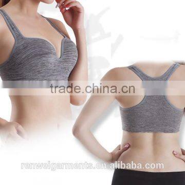 Seamless Underwear Wire Free Sports Bra Vest photo-6