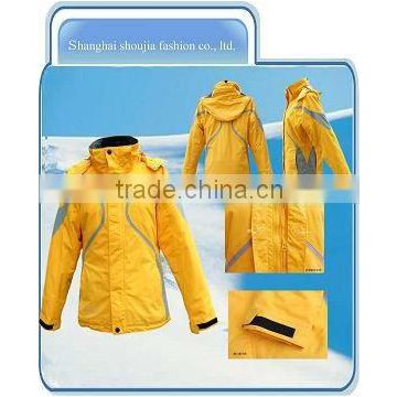 3 in 1 soft shell parka for men