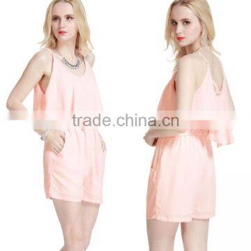 2016 Fashion Oem Women Dress One Pieces Chiffon Sexy Sundresses 2016 photo-2
