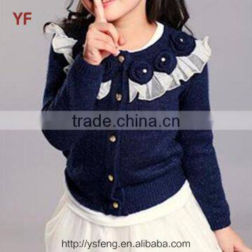 Hand Knitted Girls Cardigan photo-3
