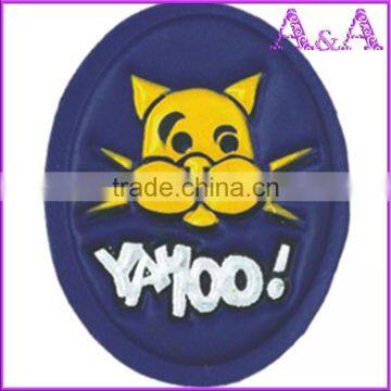 Fashionable Custom Brand Luggage Bag Silicone Label PVC Logo Rubber Tag photo-4