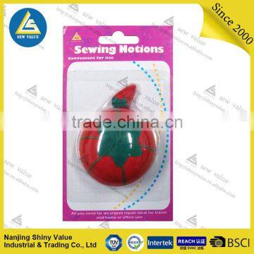 ShinyValue Sewing Notions Craft Pink Pin Cushion Fabric Pin Cushion Tomato Shape Cushion photo-5
