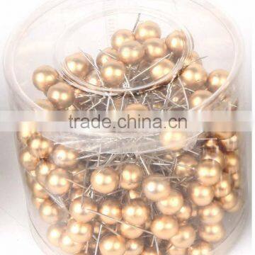 big pearl head pins