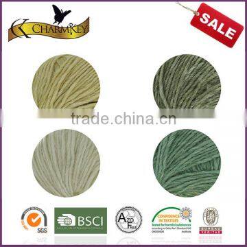Charmkey Natural Hand Knitting Yarn Bamboo Yarn Knitting Yarn Wool Blended Yarn photo-3