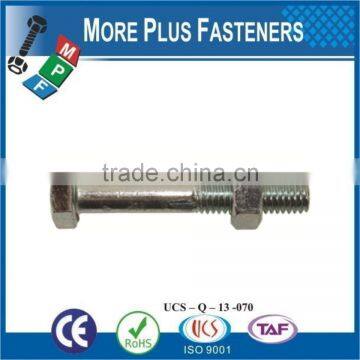 Made In Taiwan Hexagon Head Bolt and Hex Nut