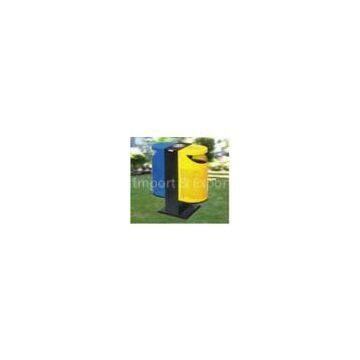 Non-toxic easily cleaned-up  Outside Standing  stainless Steel Garbage Bin with ISO