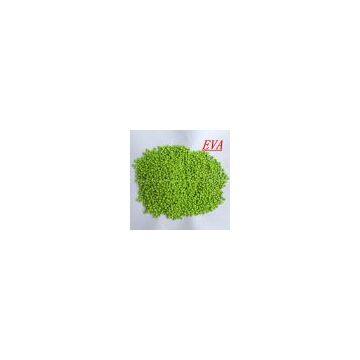 Eva injection foaming plastic virgin raw shoes material compound granule pellet particle