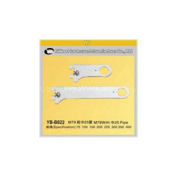 slotted pipe holder tube bracket tube support
