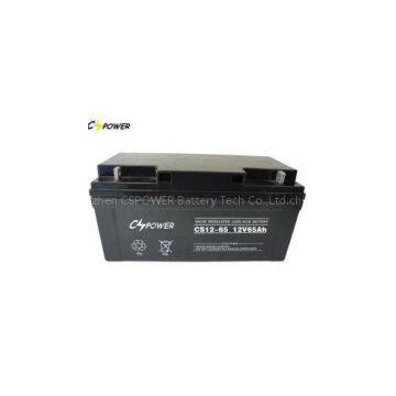 UPS storage battery 12V65Ah Lead Acid Battery