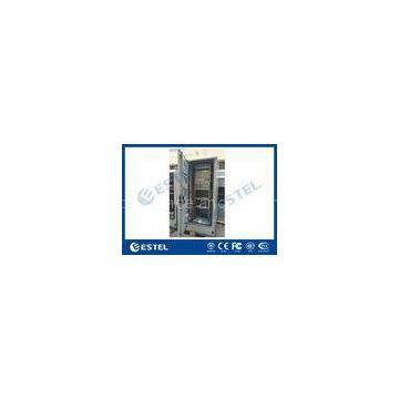 Standard Industrial Outdoor Telecom Cabinet , Outdoor Electrical Cabinet With Rectifier System