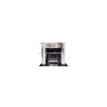 marble fireplace