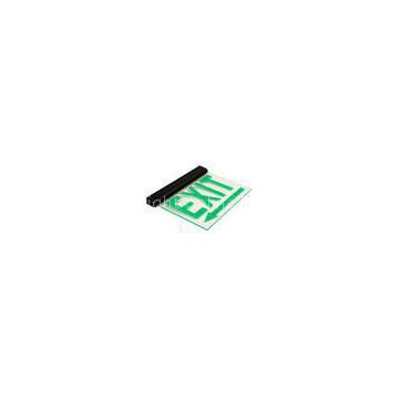 Acrylic Rechargeable Battery Operated Double Sided Led Exit Signs