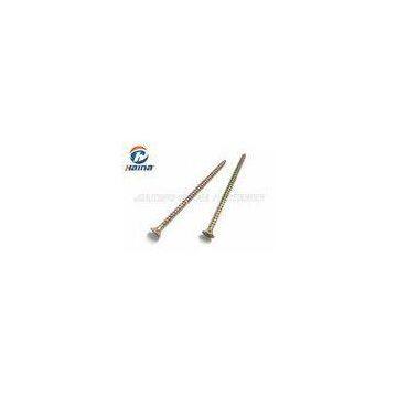 Pozi Drive Self Tapping Metal Screws Countersunk Head With Coarse / Fine Thread