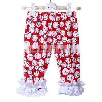 2016 Latest Design Baby Girl Cotton Trousers Soft Baby Girls red Color Harem Pants