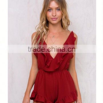 Latest Design Elegant Women Fashion Red fashion Mature Party Vintage Dress