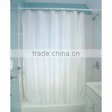 100% Cotoon or 100% Ployster Waterproof Shower Curtain