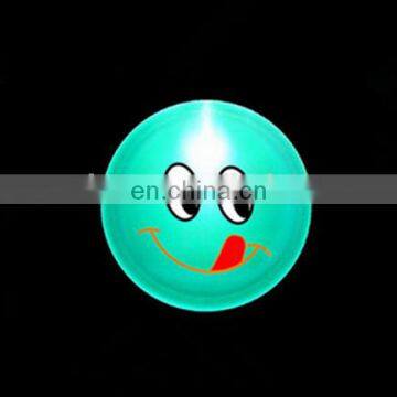 50mm diameter or OEM size led pin badge led pin on