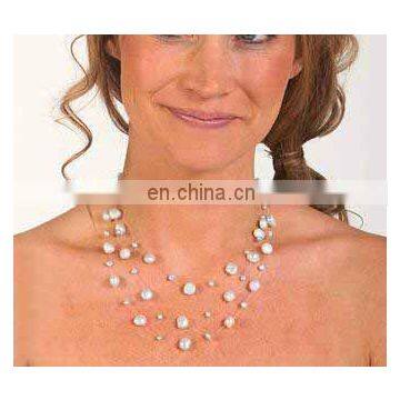 luxury fashion pearl necklace for girls