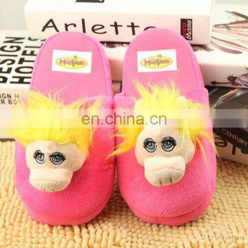 13years Factory promotion gift funny plush ladies slipper