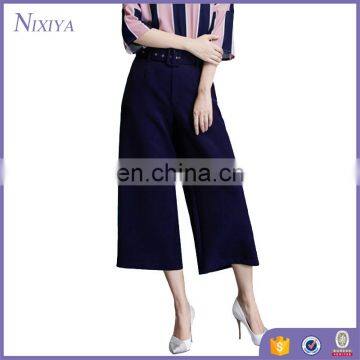 Casual Loose Wide Leg Woolen Pants For Women