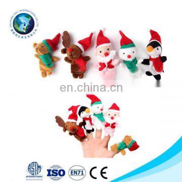 Christmas Series Finger Puppet Set Custom Cute Christmas Animal Finger Puppets and Story photo-2