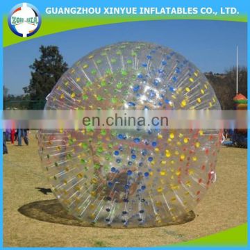 3m colorful dots inflatable land zorb ball