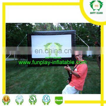 HI Giant outdoor inflatable movie screen,used movie theater screen