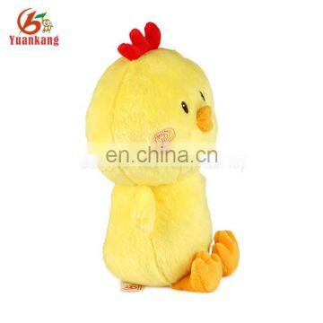 Lovely Birthday Gift Farm Animal Plush Chicks Yellow Stuffed Chicken Toy photo-3