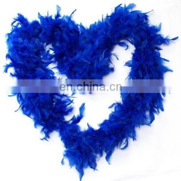 wholesale cheap scarf blue feather boas FW-0054