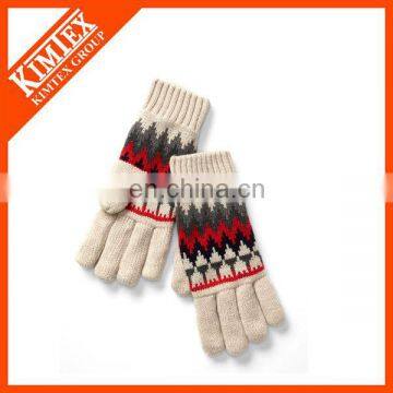 100% Acrylic fashion finger gloves,one sizes fits all