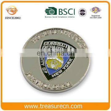 Wholesale promotional high quality custom metal souvenir euro coin