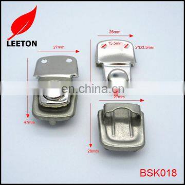 Guangdong metal cheap leather bag press button lock