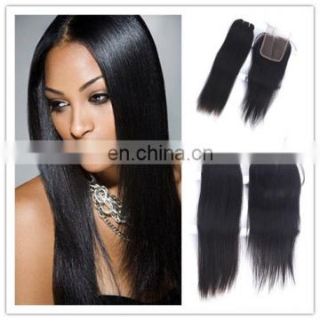 8A virgin hair wholesale hair straight crochet braids with human hair