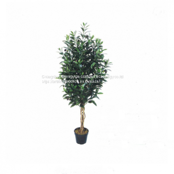 Artificial dark olive tree bonsai for decoration best choice for indoor decoration