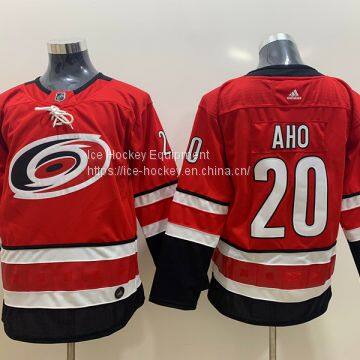 Carolina Hurricanes #20 Aho Kids Red Jersey