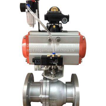 Micro Solenoid  Valve Wafer Type Butterfly Valve Ac220v / Dc240v