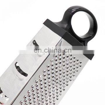 Hot Sale 4 Sides Stainless Steel Professional Kitchen Grater for Cheese Vegetables and Ginger photo-5