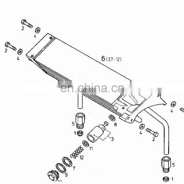 Deutz BF4L913/914 oil cooler 04158584/04237923