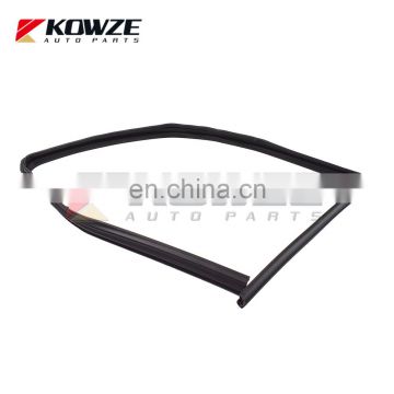 Door Window Glass Runchannel Seal Rubber Tape For Mitsubishi Outlander ASX 5705A617 5705A618